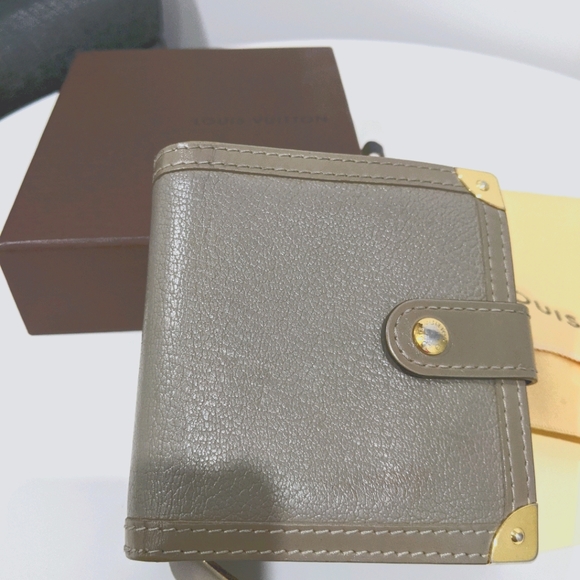 Louis Vuitton Handbags - Louis Vuitton Suhali beige compact wallet